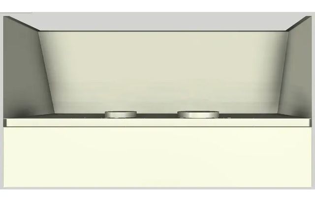 Vent-A-Hood® 54" Biscuit Wall Hood-3