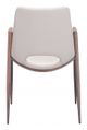 Zuo® Desi Beige Dining Chair-3