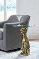 Signature Design by Ashley® Vallain Antique Gold Accent Table-5