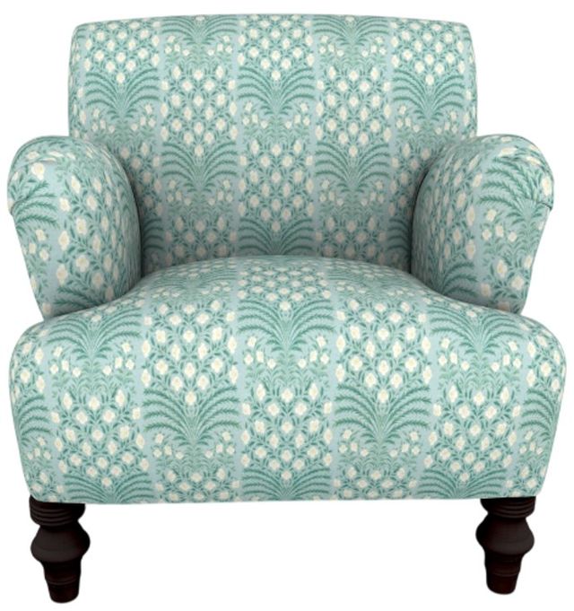 Best® Home Furnishings Customizable Erin & Ben Co. Emerson Fabric Stationary Chair with Espresso Legs-1