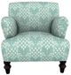 Best® Home Furnishings Customizable Erin & Ben Co. Emerson Fabric Stationary Chair with Espresso Legs-1