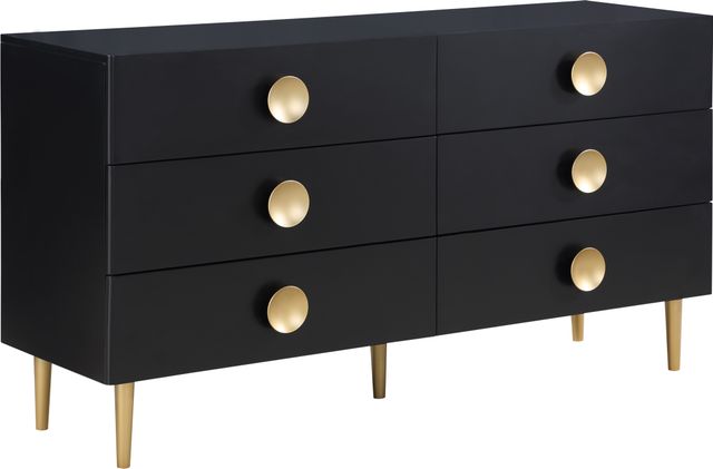 Meridian Furniture Zayne Black Dresser-1