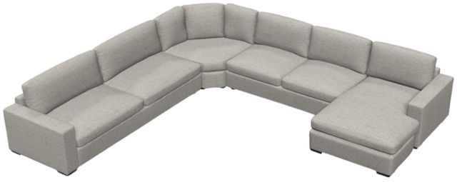 Palliser® Furniture Customizable Ensemble Track Arm 4-Piece Right-Arm Facing Sectional-1