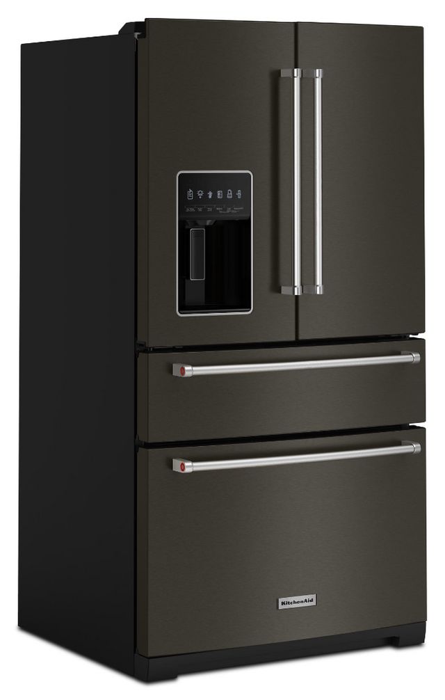 KitchenAid® 4 Piece Black Stainless Steel Kitchen Package-1