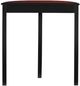 Linon Camden Cherry Console Table with Black Base-3
