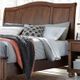 aspenhome® Oxford King/California King Whiskey Brown Sleigh Headboard-0