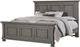 Vaughan-Bassett Reflections Antique Pewter Queen Mansion Bed-0