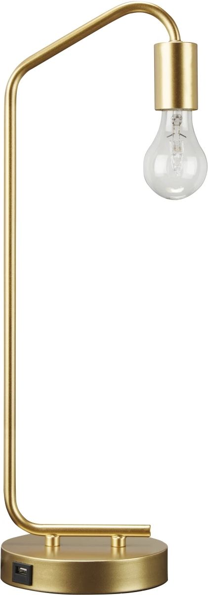 Signature Design by Ashley® Covybend Gold Desk Lamp-0