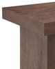 Bassett Mirror Padula Brown Oak Large End Table-2