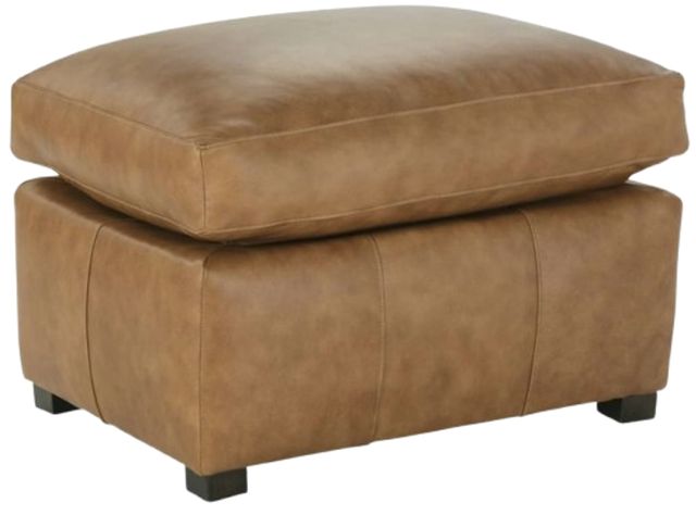 Rowe® Customizable Desmond Leather Ottoman-0
