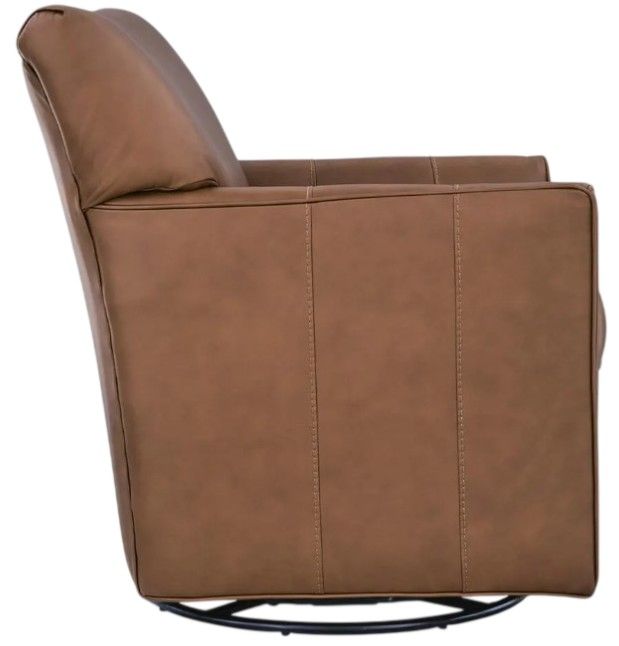 Signature Design by Ashley® Braydunn Caramel Swivel Glider Accent Chair-3
