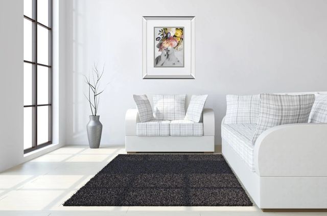 Classy Art Garden Party I By Wild Apple Portfolio Mirror Framed Wall Art-2