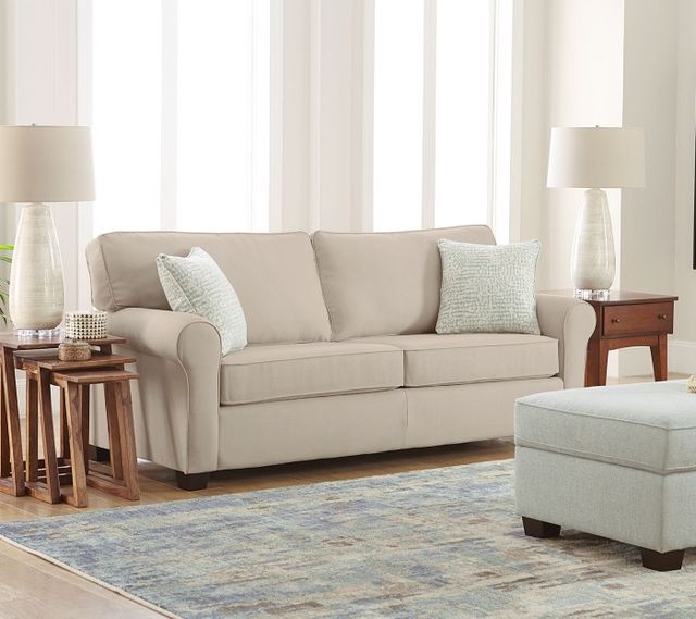 Best® Home Furnishings Customizable Shannon Queen Sleeper Sofa with Espresso Legs-3