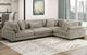 Homelegance® Traverse 4-Piece Taupe Modular Sectional-1