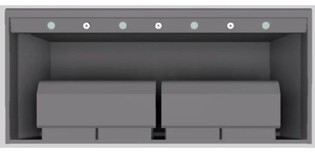 Vent-A-Hood® 54" Gunsmoke Wall Mounted Range Hood-3