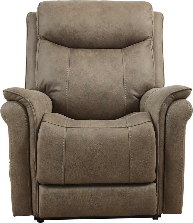 Signature Design by Ashley® Lorreze Driftwood Power Lift Recliner-0