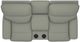 La-Z-Boy® Brooks Fossil Power Reclining Loveseat with Headrest and Console-4