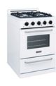 Unique® Appliances Classic 24" White Freestanding Liquid Propane Gas Range-2