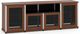 Salamander Designs® Synergy Model 345 AV Cabinet-Dark Cherry/Aluminum-0
