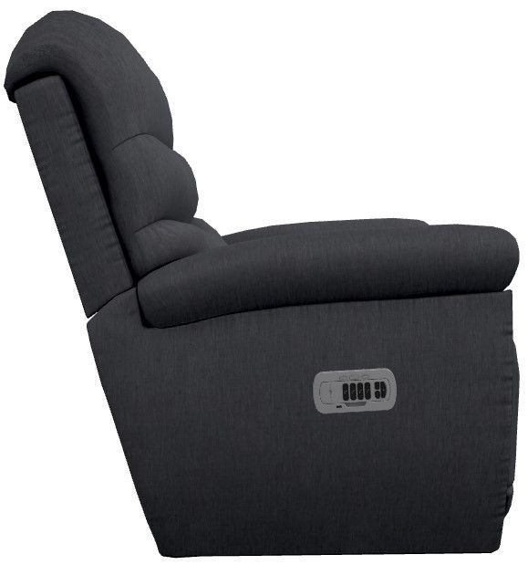 La-Z-Boy® Joshua Midnight Power Wall Recliner with Headrest and Lumbar-3