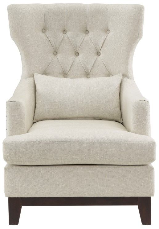 Homelegance® Adriano Beige Accent Chair-2