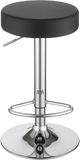 Coaster® Ramses Black/Chrome Adjustable Stool-3