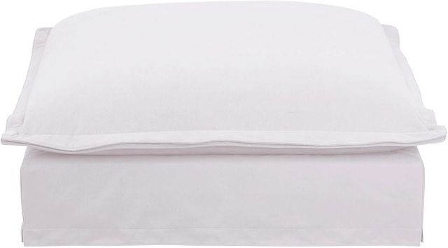 Moe's Home Collection Olivia White Ottoman-3