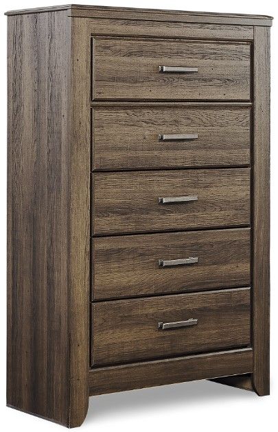 Signature Design by Ashley® Juararo 6-Piece Dark Brown King Panel Bed Set-4