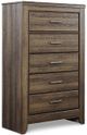 Signature Design by Ashley® Juararo 6-Piece Dark Brown King Panel Bed Set-4