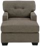 Chaise longue de Signature Design by Ashley® Mahoney - Chocolat-2
