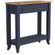 Null Furniture Mystic Navy/Toasted Almond Small Console Table-0