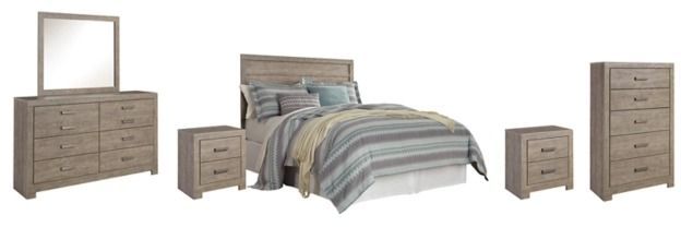 Signature Design by Ashley® Culverbach 6-Piece Gray Queen Bedroom Set-0