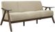 Homelegance® Damala Light Brown/Walnut Sofa-0