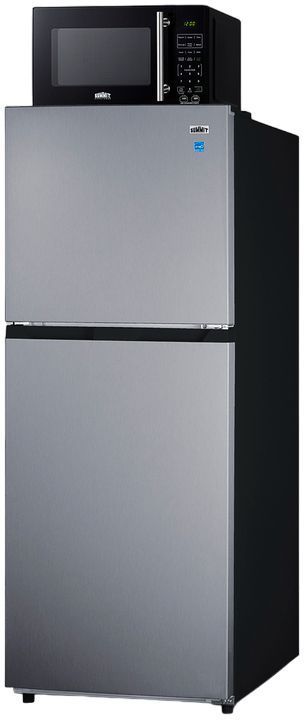 Summit® 2 Piece Stainless Steel Look Kitchen Package -1