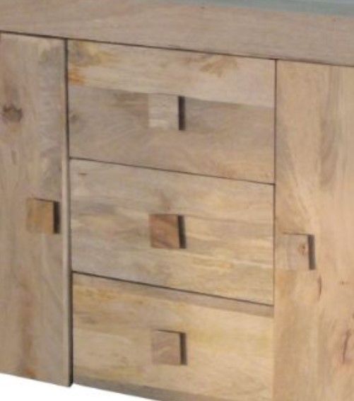 Jaipur Furniture Dakota Light Brown 2-Door Sideboard-1