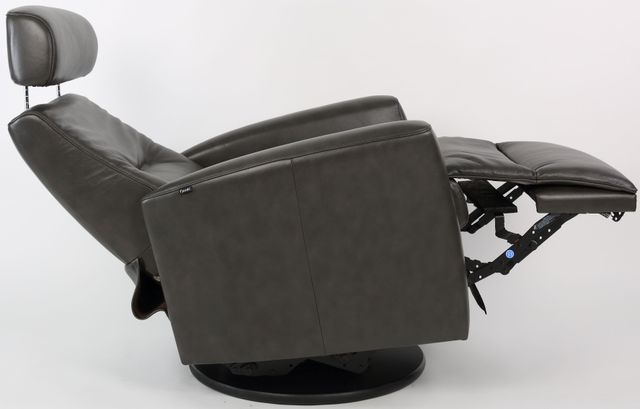 Fjords® Relax Madrid Slate Large Dual Motion Swivel Recliner-2