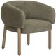 TOV Furniture Foxy Olive Green Accent Chair-0