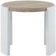ACME Furniture Zoma Oak/ White High Gloss End Table-0