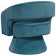 Homelegance® Lavon Dark Teal Swivel Chair-4