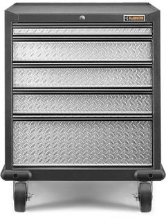 Gladiator® Premier Silver Tread Modular Geardrawer Cabinet