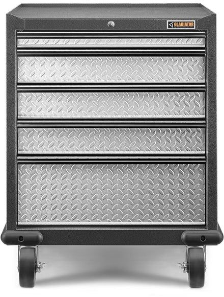 Gladiator® Premier Silver Tread Modular Geardrawer Cabinet-0