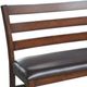 Intercon Kona Raisin Ladder Back Bench-1