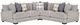 Franklin™ Barton 3-Piece Hannigan Fog L-Shape Sectional-0