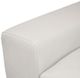 Michael Amini® Mia Bella Cream/Stainless Steel Leather Chair-2