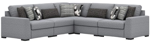 Benchcraft® Bealton 5-Piece Pepper/Salt L-Shape Sectional-0