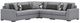 Benchcraft® Bealton 5-Piece Pepper/Salt L-Shape Sectional-0