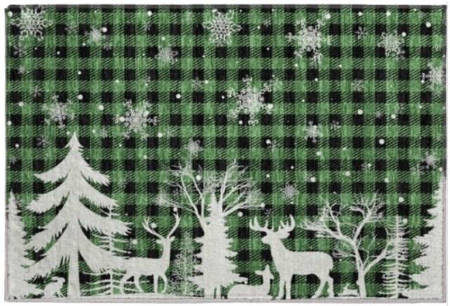 Dalyn™ Rug Company Merry & Bright MY26 Green 5'x8' Area Rug-1