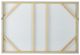 A & B Home Blue/Creamy White Huntington Wall Art-3