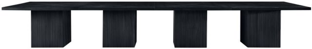Meridian Furniture Belinda Black 216" Dining Table-1