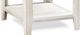 aspenhome® Eastport Drifted White End Table with Brown Top -2